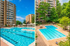 Resort-style swimming pools