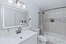 Upstairs full bathroom.