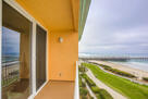 Front balcony with ocean view