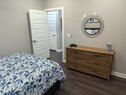 Full closet and dresser