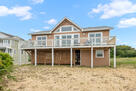 Back deck and yard
