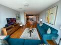 Living Room and Kitchen with Island
