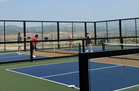 Enjoy the Pickle Ball courts