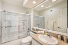 Upstairs bathroom 
shower/tub
