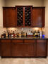 Built-In Beverage & Wine Bar