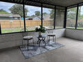 Screened patio