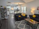 Open concept to dining and kitchen