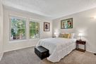 double bed , 2 nightstands with charging port