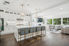 Fully Equipped Open Floor Plan Kitchen with D