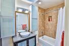 Hallway Bathroom with Soaking Tub