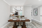 Dining table with seating for 4
