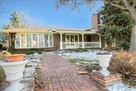 Beautiful walking Brick pavers to front porch