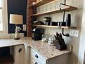 coffee pot area