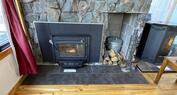 Working fireplace