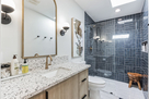 Bathroom Vanity and Shower