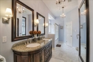 Bathroom with jetted tub in 2nd master suite.