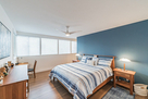 Huge master bedroom with king bed