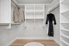 Master walk-in closet
