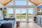 Large open space and TV for family gathering