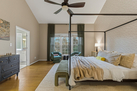 Primary Bedroom with king size bed