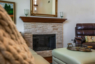Gas Fireplace for Getting Cozy on Cool Evenin