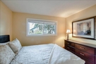Bedroom 1 with shading trees