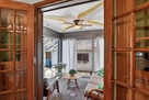 4 season porch offers year round outdoor ambi