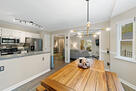 Open concept kitchen-dining-living