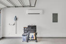 Air-Conditioned Garage & Pellet Grill
