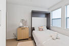 2nd bedroom with queen size Murphy bed
