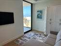 Pocket door access to balcony