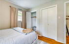 2 closets in Queen bedroom