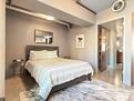 Bedroom and bathroom