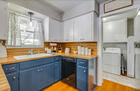 Laundry room is just off of the kitchen