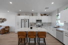 Eat-in kitchen island