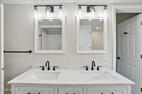Double Vanity with Ample Counter Space