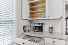 Display of kitchen amenities