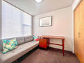 Second bedroom with desk and daybed