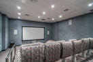 Media Room/ Viewing Room with Movie Theater S
