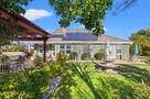 Rear view of house with Solar