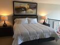 Kingsize bed in master bedroom
