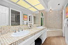 Master bath with 2 sinks