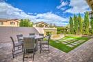 Backyard oasis