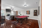 Pool Table and Dart Board for some fun.