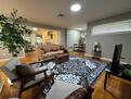 Living area & breakfast nook