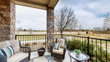 Attached covered patio