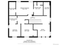 Upstairs floor plan