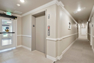 Accessible condo building with elevator as we