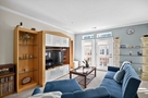 Living room area, small balcony