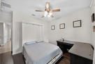 4th bedroom/office with a queen size murphy b